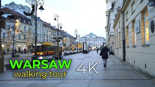 4К Виртуальная прогулка по Варшаве | 4k Virtual Walking Tour Warsaw