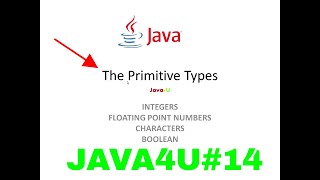 Java datatypes | Primitive types | Int, float, char, double | Step by Step Java tutorial #14