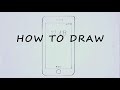 how to draw a smartphone 📱 step by step