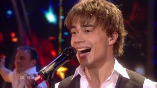 2009 Norway: Alexander Rybak - Fairytale (1st place at Eurovision Song Contest in Moscow) 4K UHD