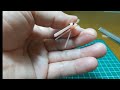 making a straw shrimp lure