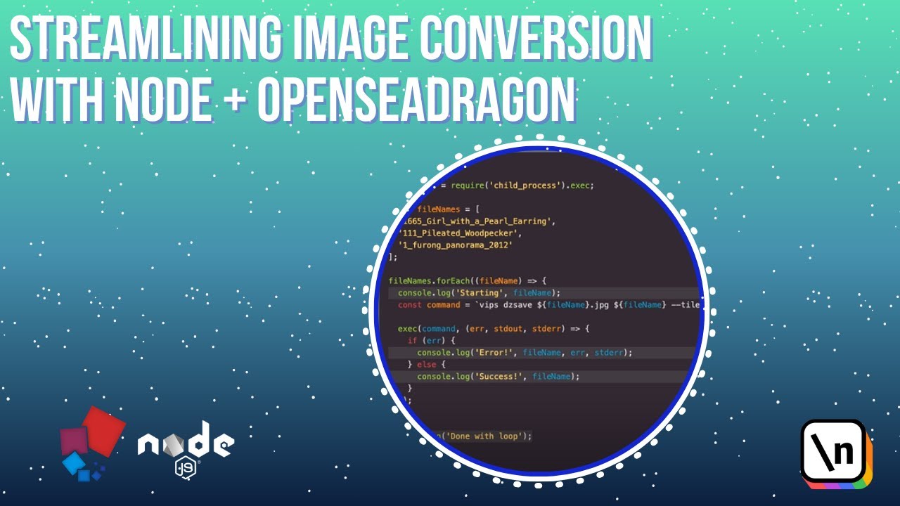 Streamline Image Conversion With Node Openseadragon By Ian Creator