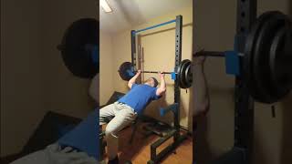 275lb Incline Bench Final Set Nursing Bad Finger