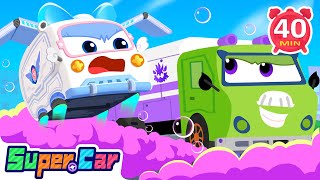 Wait,Who is The Real Sprinkler?!| Rescue Car Cartoons | Fun Kids Cartoons \u0026 Catchy Car Songs!🚗🎶