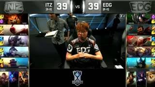 LMHT: EDG vs INTZ Highlights   LOL World Championship 2016 Day 1 Group C