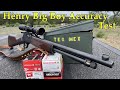 Henry Big Boy Accuracy Test