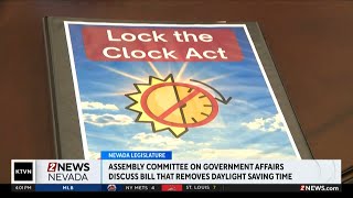 Nevada Assembly Committee on Government Affairs discusses Daylight Saving bill