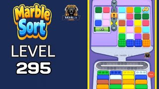 Marble Sort level 295 walkthrough solution