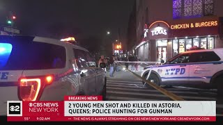 Two men shot and killed near Astoria nightclubs