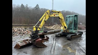 Köp - Grävmaskin Yanmar ViO 45 med redskap