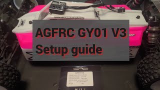 AGFRC GY01 V3 Rc gyro setup guide