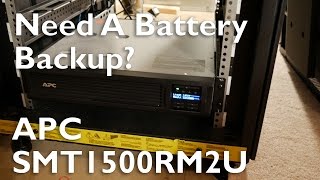 Need A Battery Backup? | APC SMT1500RM2U