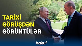 Soçidə Putin və Ərdoğan arasında görüş başlayıb