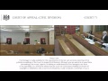 Court of Appeal Civil Division Court 71 Live Stream