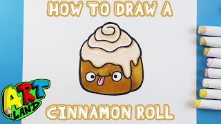 How to Draw a CINNAMON ROLL