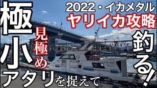 2022・イカメタル・ヤリイカの極小アタリを捉えて釣果UP！