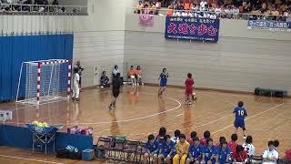 2015年IH ハンドボール 女子 2回戦 佐賀清和（佐賀）vs 不来方（岩手）前半