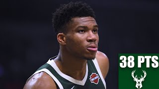 Giannis Antetokounmpo flirts with triple-double in Bucks vs. Clippers game | 2019-20 NBA Highlights
