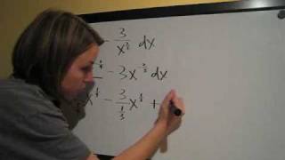 Indefinite Integrals Example 8 (KristaKingMath)