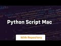 python script mac