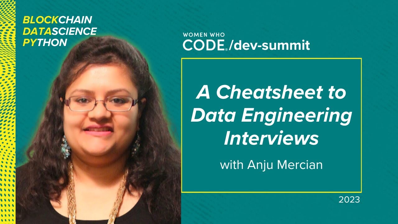 A Cheatsheet To Data Engineering Interviews Youtube