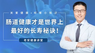 肠道健康才是世界上最好的长寿秘诀！（中医养生）｜【老安谈健康】