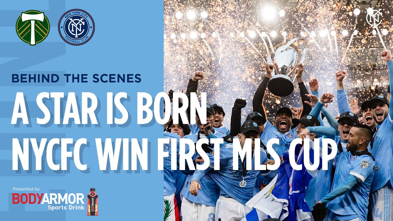 A STAR IS BORN! NYCFC WIN THEIR FIRST MLS CUP FINAL | POR V NYC MLS Cup ...