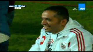 محمود كهربا يحرز الهدف الرابع للزمالك فى مرمي المحلة \