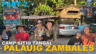 SOLO CAR CAMPING | Ep43 :  PALAUIG ZAMBALES | CAMP SITIO TANGAL 2