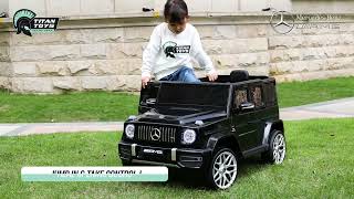 Kids electric ride on Jeep  mini version of the Mercedes G Wagon G63 AMG