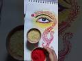 Durga maa painting Drawing Ideas #art #durgadrawing #durgapainting