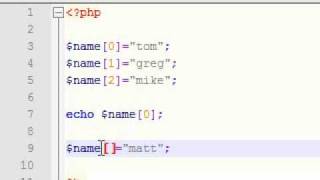 http://softdevsol.com - PHP Tutorial 12: Adding and Modifying Elements in an Array
