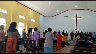 Aimol Satu Baptist Church fasting singspiration led by Pa Authority of village. 2023