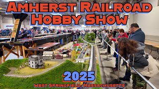 America's Largest Model Train Show is Back! The 2025 Amherst Railroad Hobby Show. It's Huge!