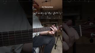 Arctic Monkeys - Do I Wanna Know - Acoustic Guitar (tab)