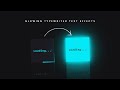Creative CSS Text Typing Loading Animation Effects | Animated Neon Light Border Hover Effects