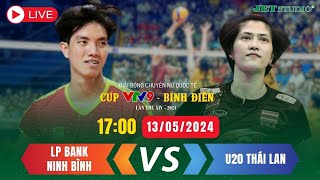 🔴 [TRỰC TIẾP] U20 Thái Lan VS LPBank Ninh Bình | Cúp VTV9 - Bình Điền 2024 | JET STUDIO