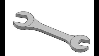 Fixed Spanner Using Solidworks