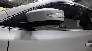 Ep044 วิธีถอดฝาครอบกระจกมองข้าง nissan sylphy / How to remove side view mirror cap nissan sylphy