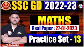 SSC GD Exam 2023 | SSC GD Maths Exam Practice Set #13 | SSC GD Exam Analysis
