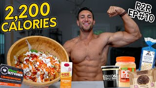Full Day of Eating 2,200 Calories | High Protein Low Calorie Diet // R2R ep 10