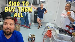 What would you do if this happened to you at a garage sale?!