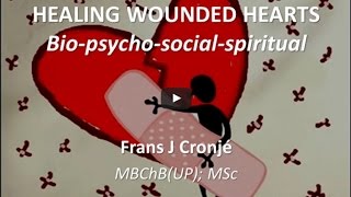 Bio-Psycho-Socio-Spirituality in Healthcare 2015 - By Dr Frans J. Cronje