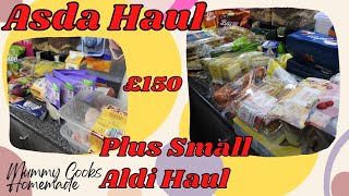 Asda Online And Small Aldi Shopping Haul | Prices | Meal Ideas