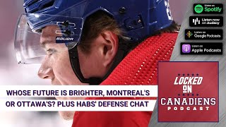 Montreal Canadiens Rebuild vs Ottawa Senators Rebuild, game recap, Habs defensive prospects' future