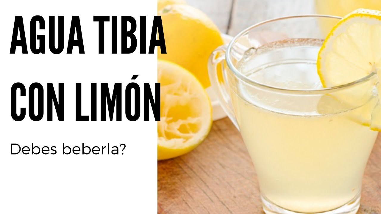 5 BENEFICIOS DE BEBER AGUA TIBIA CON LIMON EN AYUNAS - YouTube