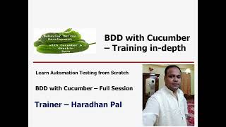 BDD with Cucumber, Selenium and Java - Full Session - Jun23 Training Batch - Session 12