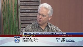 INTERVIEW: Hawaii Republican Party chair Fritz Rohlfing