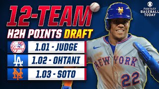 Our First 2026 H2H Points Mock Draft & The Latest Moves! | Fantasy Baseball Advice