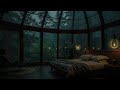 soft forest rain and calming piano 🌧️🌿 let the soothing rain at your window improve your sleep 💤